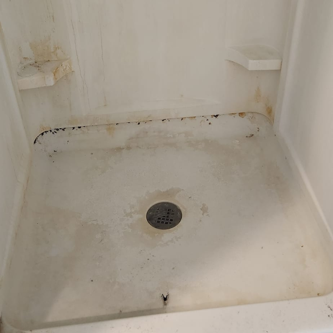 JD House Cleaning in Somerville, MA Dirty bathroom before professional deep cleaning by JD House Cleaning in Somerville, MA